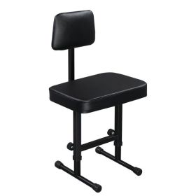 [Do Not Sell on Amazon] Electric Keyboard Piano Padded Cushion Leather Bench with lazyback for Musicians Use at The Show or at Home