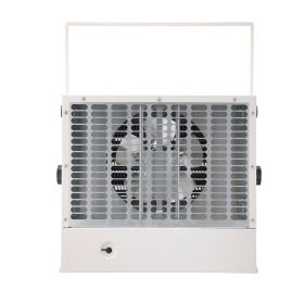 VEVOR Electric Garage Heater, 5000-Watt Digital Fan-Forced Wall/Ceiling Mount Shop Heater, with Remote Control Overheat Protection