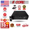 5 CORE Power Amplifier 40W RMS 300W Peak Amp With USB AUX & 3 Mic Input Stereo Receiver + Bass & Trebble Control Home Audio System Amplificador for In