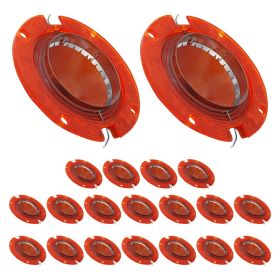 5 Core Voice Coil Diaphragm • Phenolic 2" Voice Coils • for Compression Horn Driver - DP 200 20PCS