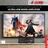 5 CORE Power Amplifier 40W RMS 300W Peak Amp With USB AUX & 3 Mic Input Stereo Receiver + Bass & Trebble Control Home Audio System Amplificador for In