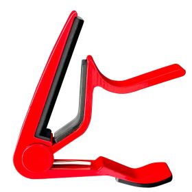 5 CORE Capo Acoustic Electric Guitar 6 String Kapo Quick And Easy Adjustment Classic Clip For Banjo Mandolin Or Ukulele Capotraste Para Guitarra - CAP (PRODUCT: Guitar Capo Red)