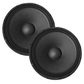5 CORE 15 Inch Subwoofer Speaker 2000W Peak High Power Handling 250W RMS 15" Replacement 8 Ohm Pro Audio DJ Sub Woofer w CCAW Voice Coil Steel Frame 4 (model: 2pcs 15 inch)