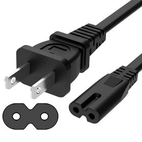 5 Core AC Power Cord 6 Ft ‚Ä¢ 2 Prong US Male to Female Extension Adapter ‚Ä¢ 16AWG/2C 125V 13A 1/2/5 Pc -  PP 1001 (size: 6 Feet)