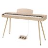 GDP-203 88 Key Standard Full Weighted Keyboards Digital Piano with Metal Stand, Power Adapter, Triple Pedals, Headphone