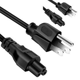 5 Core 3 Prong 6ft Power Cord AC Wall Plug 3 Slot Polarized 18AWG 10A 7A 125V Heavy Duty Wire 1/2/5-  PL 1001 (Type: PL 1001 2PCS)