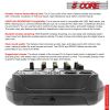 5 Core Audio Interface Mixer 4 Channel PC XLR Bluetooth USB DJ Music Podcast Karaoke Sound Board - MX 4CH