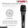 5 CORE Microphone Dynamic Vocal Handheld Mic Cardioid Unidirectional Microfono w On Off Switch + XLR Audio Cable for Singing Karaoke Public Speaking &