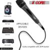 5 CORE Microphone Dynamic Vocal Handheld Mic Cardioid Unidirectional Microfono w On Off Switch + XLR Audio Cable for Singing Karaoke Public Speaking &