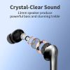 Bluetooth Headphones True Wireless Earbuds LED Power Display Earphones with Wireless Charging Case IPX5 Waterproof in-Ear Earbuds with Mic for TV Smar