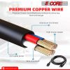 5 Core 3 Prong 6ft Power Cord AC Wall Plug 3 Slot Polarized 18AWG 10A 7A 125V Heavy Duty Wire 1/2/5-  PL 1001