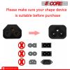 5 Core 3 Prong 6ft Power Cord AC Wall Plug 3 Slot Polarized 18AWG 10A 7A 125V Heavy Duty Wire 1/2/5-  PL 1001