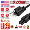 5 Core 3 Prong 6ft Power Cord AC Wall Plug 3 Slot Polarized 18AWG 10A 7A 125V Heavy Duty Wire 1/2/5-  PL 1001