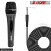 5 CORE Microphone Dynamic Vocal Handheld Mic Cardioid Unidirectional Microfono w On Off Switch + XLR Audio Cable for Singing Karaoke Public Speaking &