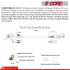 5 Core 3 Prong 6ft Power Cord AC Wall Plug 3 Slot Polarized 18AWG 10A 7A 125V Heavy Duty Wire 1/2/5-  PL 1001