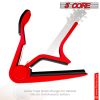 5 CORE Capo Acoustic Electric Guitar 6 String Kapo Quick And Easy Adjustment Classic Clip For Banjo Mandolin Or Ukulele Capotraste Para Guitarra - CAP