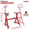 5 CORE Keyboard Stand Riser Z Style Height Width Adjustable Portable Heavy Duty Music Stands Holder for Kids and Adults Fits 54 to 88 Key Electric Pia