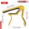5 CORE Capo Acoustic Electric Guitar 6 String Kapo Quick And Easy Adjustment Classic Clip For Banjo Mandolin Or Ukulele Capotraste Para Guitarra - CAP