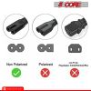 5 Core AC Power Cord 6 Ft ‚Ä¢ 2 Prong US Male to Female Extension Adapter ‚Ä¢ 16AWG/2C 125V 13A 1/2/5 Pc -  PP 1001