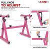5 CORE Keyboard Stand Riser Z Style Height Width Adjustable Portable Heavy Duty Music Stands Holder for Kids and Adults Fits 54 to 88 Key Electric Pia