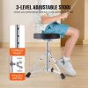 VEVOR Kids Drum Set, 3-Piece, 14 in Beginner Drum Set with Adjustable Throne Cymbal Pedal Two Pairs of Drumsticks