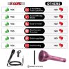 5 CORE Microphone Dynamic Vocal Handheld Mic Cardioid Unidirectional Microfono w On Off Switch + XLR Audio Cable for Singing Karaoke Public Speaking &