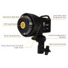 100W Photography LED Video Light Daylight-Balanced Sun Lamp for Softbox Lighting Portrait Flash Studio Accessories Youtube Live