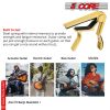 5 CORE Capo Acoustic Electric Guitar 6 String Kapo Quick And Easy Adjustment Classic Clip For Banjo Mandolin Or Ukulele Capotraste Para Guitarra - CAP