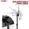 5 Core Music Stand For Sheet Music Height Adjustable Portable Folding Atril Para Partituras w Light Clip for Guitar Players Violinists Cellists Pianis