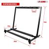 5 Core Guitar Rack 5 Slot Multi Guitar Stand Five Display Floor Stand Safe Storage Foldable Portable for Electric Acoustic Flying V Guitars - GRack 5N