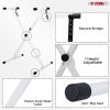 5 CORE Keyboard Stand Single X Style Adjustable Digital Electric Piano Riser Durable & Sturdy Music Synthesizer Holder Stands For 61 76 88 Keys - KS 1