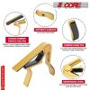 5 CORE Capo Acoustic Electric Guitar 6 String Kapo Quick And Easy Adjustment Classic Clip For Banjo Mandolin Or Ukulele Capotraste Para Guitarra - CAP