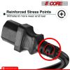 5 Core AC Power Cord 6 Ft ‚Ä¢ 2 Prong US Male to Female Extension Adapter ‚Ä¢ 16AWG/2C 125V 13A 1/2/5 Pc -  PP 1001