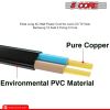 5 Core AC Power Cord 6 Ft ‚Ä¢ 2 Prong US Male to Female Extension Adapter ‚Ä¢ 16AWG/2C 125V 13A 1/2/5 Pc -  PP 1001