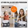 VEVOR Kids Drum Set, 3-Piece, 14 in Beginner Drum Set with Adjustable Throne Cymbal Pedal Two Pairs of Drumsticks
