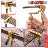 5 CORE Capo Acoustic Electric Guitar 6 String Kapo Quick And Easy Adjustment Classic Clip For Banjo Mandolin Or Ukulele Capotraste Para Guitarra - CAP
