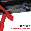 5 CORE Keyboard Stand Riser Z Style Height Width Adjustable Portable Heavy Duty Music Stands Holder for Kids and Adults Fits 54 to 88 Key Electric Pia