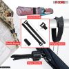 5 Core Speaker Stand Tripod Floor Heavy Duty Adjustable Up to 72 Inch DJ Studio Monitor Stands Pole Mount - SS HD WH BAG