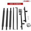 5 Core Guitar Rack 3 Slot Multi Guitar Stand Triple Display Floor Stand Safe Storage Foldable Portable for Electric Acoustic Flying V Guitars - GRack