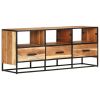 TV Stand 43.3"x11.8"x17.7" Solid Wood Acacia